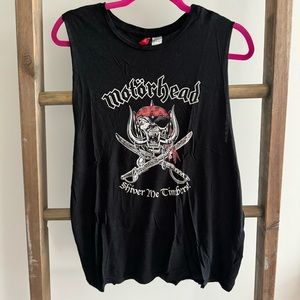 Divided Motörhead Sleeveless Black Shirt
